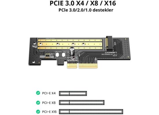 Ugreen PCIe 3.0 M.2 NVME and NGFF Reader Adapter Card